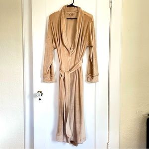 SKIMS sienna velour wrap robe